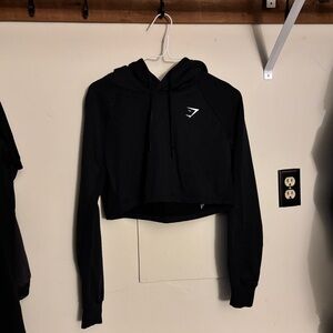 Gymshark Charcoal Hoodie with Logo